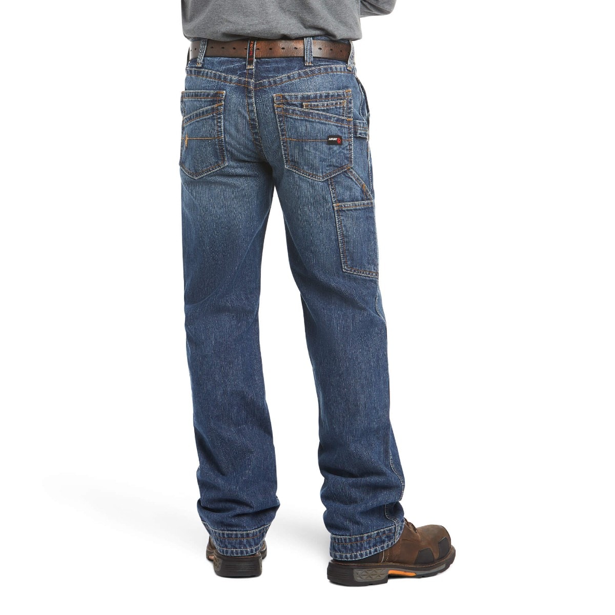 Ariat FR M4 Relaxed Workhorse Boot Cut Jean in Flint